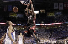 NBA finals: Heat stop Thunder roll to tie series