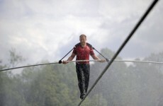 Daredevil gets set for Niagara Falls tightrope crossing