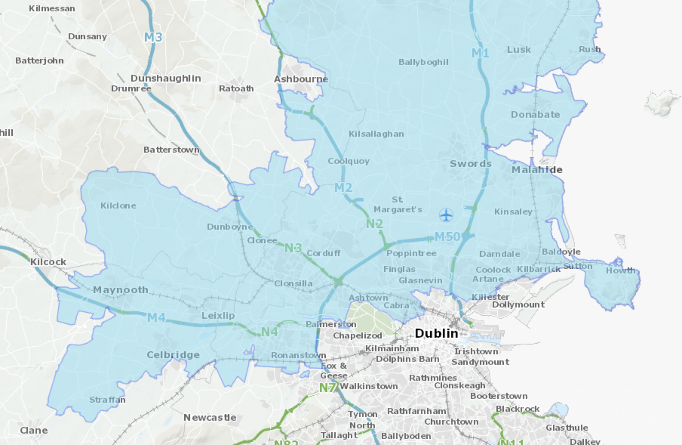 Boil water notice remains in place but Irish Water says maps of