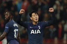 Son bounces back with a brace as Tottenham easily overcome Red Star
