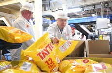 'There will not be checks': Boris Johnson hails 'great Northern Ireland deal' at Tayto Castle Factory
