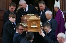 A final round of applause for Gaybo as pioneering broadcaster's funeral takes place