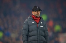 Klopp describes Sean Cox attack as 'lowest point in my time at Liverpool'