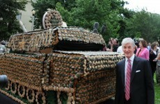 Video: US Army celebrates 237th birthday with cupcake tank