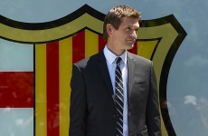 Vilanova officially unveiled as Barca manager