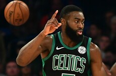 Celtics go seven-in-a-row, Warriors lose and red-hot Harden sparks Rockets