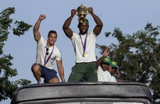 From a gravel pitch to glory - South Africa world champion Kolisi comes home