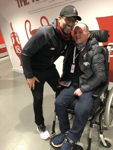 'He was very happy to see me, but I thought I was much more happy to see him'