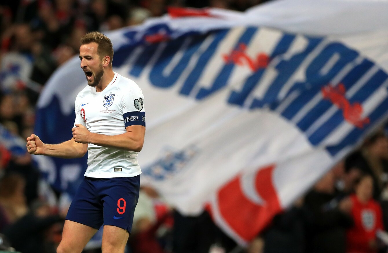 Kane-inspired England smash seven past Montenegro to reach ...