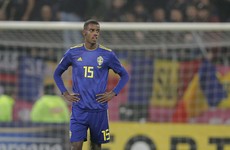 Sweden striker racially abused during Euro qualifier in Romania