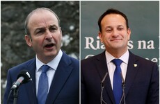 Both main parties lose ground as Fine Gael retains slim lead over Fianna Fáil in latest opinion poll