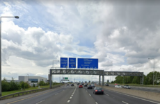 Motorcyclist in critical condition in hospital following M50 collision