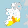 Spot flooding expected as Orange and Yellow rain warnings issued by Met Éireann