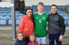 Son of Olympians Rob and Marian Heffernan scores for Ireland U15s
