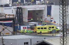 'They are being treated with compassion': Gardaí say 16 men on Irish ferry 'fortunate' to be found