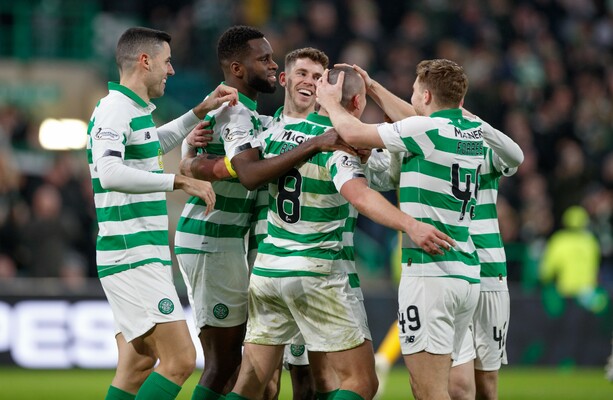 Celtic edge ahead of Rangers, Ireland’s Daryl Horgan on target for Hibs