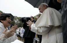Pope Francis condemns nuclear weapons while visiting Nagasaki