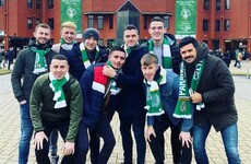 Dublin's five-in-a-row All-Ireland winners were honoured at Celtic Park yesterday