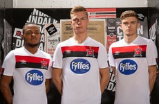 Dundalk's home shirt for 2020 sees a return to Umbro