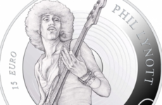 A €15 silver coin has been minted by the Central Bank in tribute to Phil Lynott