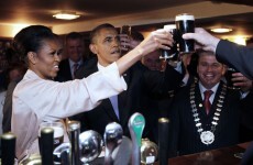 Michelle Obama shares husband's Irish roots