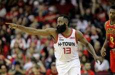 James Harden scores 60 points - and then sits out the entire fourth quarter