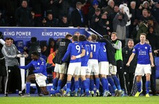 Iheanacho strikes deep into stoppage time as Leicester stay in touch with Liverpool