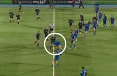 Leinster's Connors has made 48 tackles and missed zero in his last two games