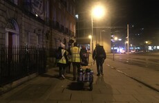 'I am worried about the cold - it kills me': A night on duty with a Dublin homeless charity