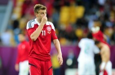 Bendtner fined, suspended for goal celebration