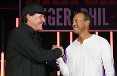 Tiger Woods defends Saudi Arabian golf tournament