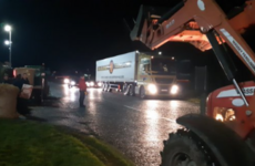 Farmers begin 12-hour blockade of major Lidl distribution centre in Cork