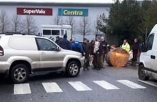 IFA staging latest blockade outside Musgrave distribution centre in Kildare