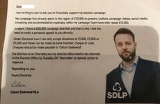 SDLP leader says he's 'disgusted' as fake leaflets asking for donations sent to potential voters