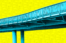 A bridge too far? A medieval city left with a "token" wall