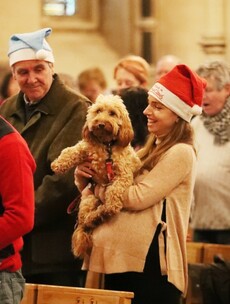 Canine carollers pack Christ Church Cathedral for annual mass