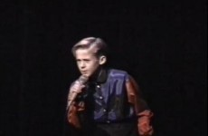 Strangest Young Ryan Gosling Home Video of the Day