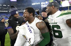 Jackson leads Ravens past Jets to clinch AFC North title