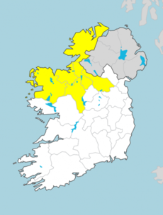Wintry weekend ahead as snow-ice weather warning issued for 6 counties