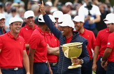Emotional Tiger leads celebrations as USA pull off Presidents Cup comeback