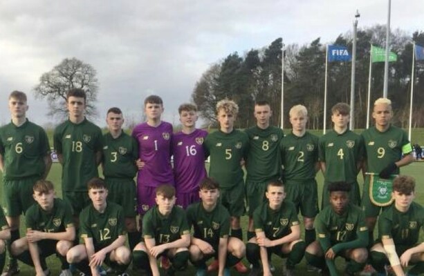 Ireland U15s Show Their Quality Against England To End Year With 100 Record