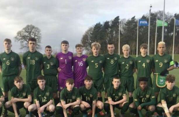 Ireland U15s Show Their Quality Against England To End Year With 100 Record