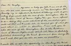 The 1989 letters exchanged between a Birmingham Six prisoner and Charlie Haughey