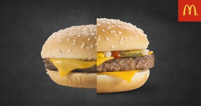 McDonald's answers: why do the burgers look different in the pictures?