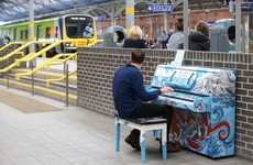 Piano at Pearse Station restored to former glory following 'mindless vandalism'
