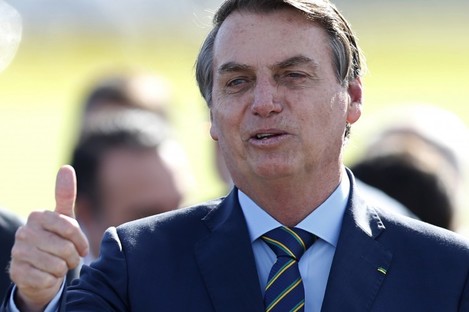 Bolsonaro was previously criticised for his handling of the Amazon fires. 