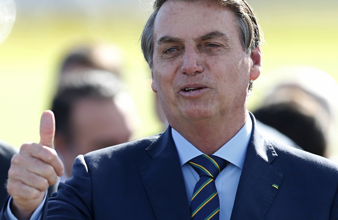 Brazilian president apologises for telling reporter he had the 'face of