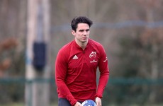 Carbery poised to return for Munster if he can sustain progress through Christmas week