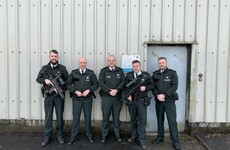 PSNI chief criticised for posing beside officers armed with machine guns for 'Christmas message' from Crossmaglen
