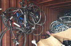 €250,000 worth of stolen bikes seized at allotment in Dublin
